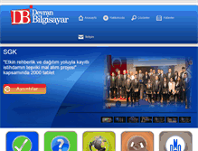 Tablet Screenshot of devranbilgisayar.com